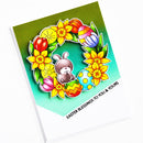 Paper Cut Card DIY Transparent Silicone Bee Rabbit Wreath Seal Embossing Album