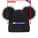 Winter Beanie Hat Knitted Chunky Slouchy Ski Cap Ear Warmer for Women Children