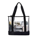 Women Transparent Tote PVC Bag Shopping Travel Waterproof Casual H5V8 Lady B4X6
