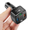 #A 4USB Car Chargers Power Outlet for Mobile Phone Auto Fast Charging Accessorie