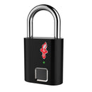 Fingerprint Padlock Luggage Gym Locker USB Rechargeable Thumbprint Lock