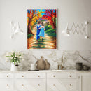 Boy Girl 5D DIY Full Round Drill Diamond Painting Hanging Rhinestones Mosaic Kit