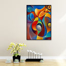 5D DIY Diamond Painting Color Abstract Rhinestone Kit Full Round Wall Craft Art