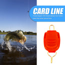 5x Fishing Line Stopper Baitcasting Reel Wire Holder Buckle Keeper (Red) Newly