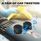 Car Tweeters Mini High Frequency Car Audio Loudspeakers Universal TP-005A 2 Pack