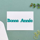 French Letter Cutting Dies for DIY Scrapbooking Embossing Die Cuts (H2053) Newly