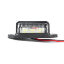 6 LED License Number Light Car Light Source License Number Plate Lamps for Car
