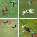 Garden Supplies Pest Repeller Solar Powered Scarer Repellent Animal Chaser