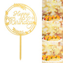 Dessert Sticks DIY Cupcake Decor Cake Topper Always Mr&Mrs Happy Birthday