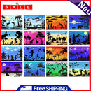 16pcs Silhouette Painting Template Stencils for Oil Paint Pattern Color Filling