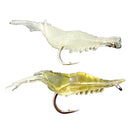 9pcs 4cm that attracts with worm soft shrimp fishing bait artificial bait hooks