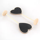 12pcs Mini Retangle Chalkboard Blackboard Stand Wedding Lolly Party A