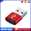 2x USB 3.1 Type C Female to USB 3.0 A Male Adapter Data+Charging (Red)