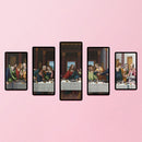 Full Cross Stitch 11CT Cotton DIY 5 Panels The Last Supper Handmade Stamped Gift