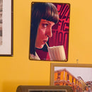 Characters Waterproof Retro Metal Plate Poster Tin Plaques Wall Signs (7)