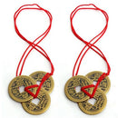 Brass Money Coin Chinese Feng Shui Coins for Wealth and Lucky Collection Amulet