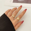 Moon Wedding Jewelry Open Rings Hollow Out Ring Mini Knuckle Fashion Jewelry