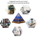 Crystal Pyramid Orgone Healing Crystal Pyramid to Positive Energy Generator