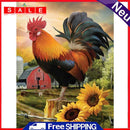 ull Embroidery Printed Rooster Animal DIY Cross Stitch Kits 11CT Needlework Sets