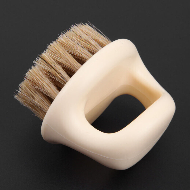 Ring Bristle Men Mustache Shaving Brush Barber Beard Comb Salon Razor Brushes