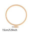 DIY Crafts Needle Punch Flower Embroidery Cross Stitch Kit Embroidery Hoop