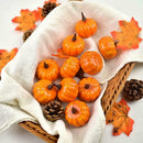Decor Mini DIY Foam 12Pcs Small Handwork Simulation Artificial Pumpkin Props