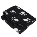 Fashion Soft Dogs Puppy Pet Blanket Car Mat Paw Print rug