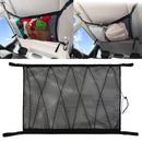 Universal Car Ceiling Storage Net Bag Grave Handle Drawstring Sundries Organizer