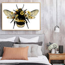 Bee Animal DIY Rhinestone Picture Full Round Drill Painting Kit Diamond Dra
