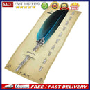 Calligraphy Feather Dip Pen with 5 Nib Writing Ink Quill Fountain Pen Retro