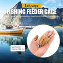 Fishing Feeder Bait Cage Load Iron Head Fishing Trap Basket Holder (40g)