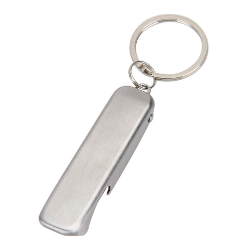 2 in 1 Bottle Opener EDC Foldable Hand Toe Nail Clippers Cutter Keychain