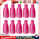 10pcs Plastic Nail Gel Polish Cap Clips Remover Fingers Tips Wrap Rose Red Newly