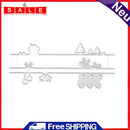 Newzeroin Christmas Punch Stencils for Scrapbooking Embossing DIY Album Card Ges
