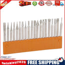 20pcs Diamond Burr Engraving Rotary Metal DIY Grinding Tool Drill Bit Set