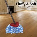 Mop Heads Replacements Spin Mop Refills Head for O-Cedar - Triangle (1pc) Newly
