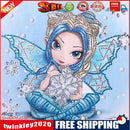 5D Diamond Painting Elf Girl Partial Special Shape Drill DIY Crafts (YX005)