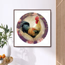 5D DIY Full Round Drill Diamond Painting Kit Rooster Animal Wall Art Craft Gi