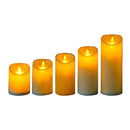 Flameless LED Candle Light Flickering Wedding Home Party Decor (7.5x20cm)