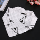 silveroneuk baby kids infant triangle head scarf bandana feeding bibs spoke