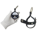 Portable Golf Ball Protective Holder Cover Leather Golf Ball Bag Case Holder