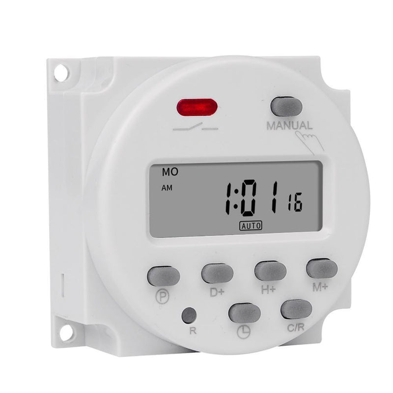 CN101A Digital Timer 7 Day Programmable Time Switch Controller Relay (110V)
