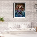 Diamond Painting 5D DIY Mermaid Full Round Drill Rhinestone Picture