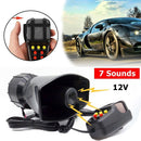 Van Truck 12V 80W 7 Sounds Speaker Emergency Sound Amplifier for Motorcycles