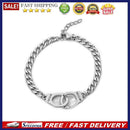 Simple Stainless Steel Freedom Adjustable Link Charm Women Bracelet Jewelry