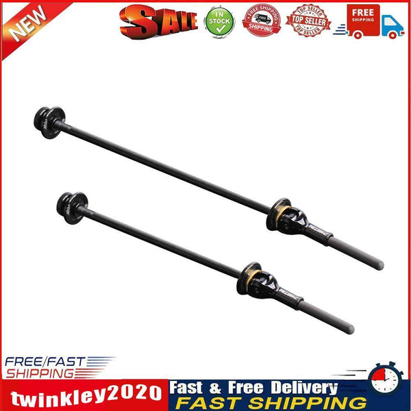 RISK Titanium Alloy Bicycle Quick Release Skewers Lever MTB Parts (Black) Newly