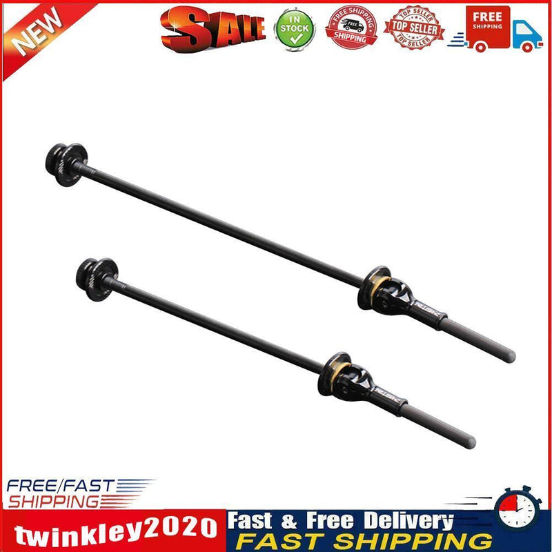 RISK Titanium Alloy Bicycle Quick Release Skewers Lever MTB Parts (Black) Newly