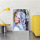 Smile Girl Part Drill Diamond Painting Home Decor DIY Mosaic Kit Picture Newly