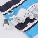 Mini Air Pump 1300mAh Rechargeable Air Pump Quick Inflate Deflate (White) Newly