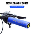 RISK 1 Pair Bicycle Handlebar Cover Non Slip Bike Handle End Grips (Blue) Newly